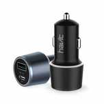 Ładowarka samochodowa Havit USB + USB Typ C Szybka QC 3.0