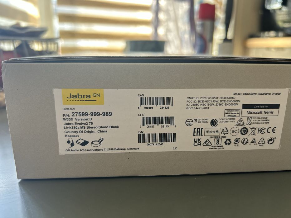 Sluchawki Jabra Evolve 2 75