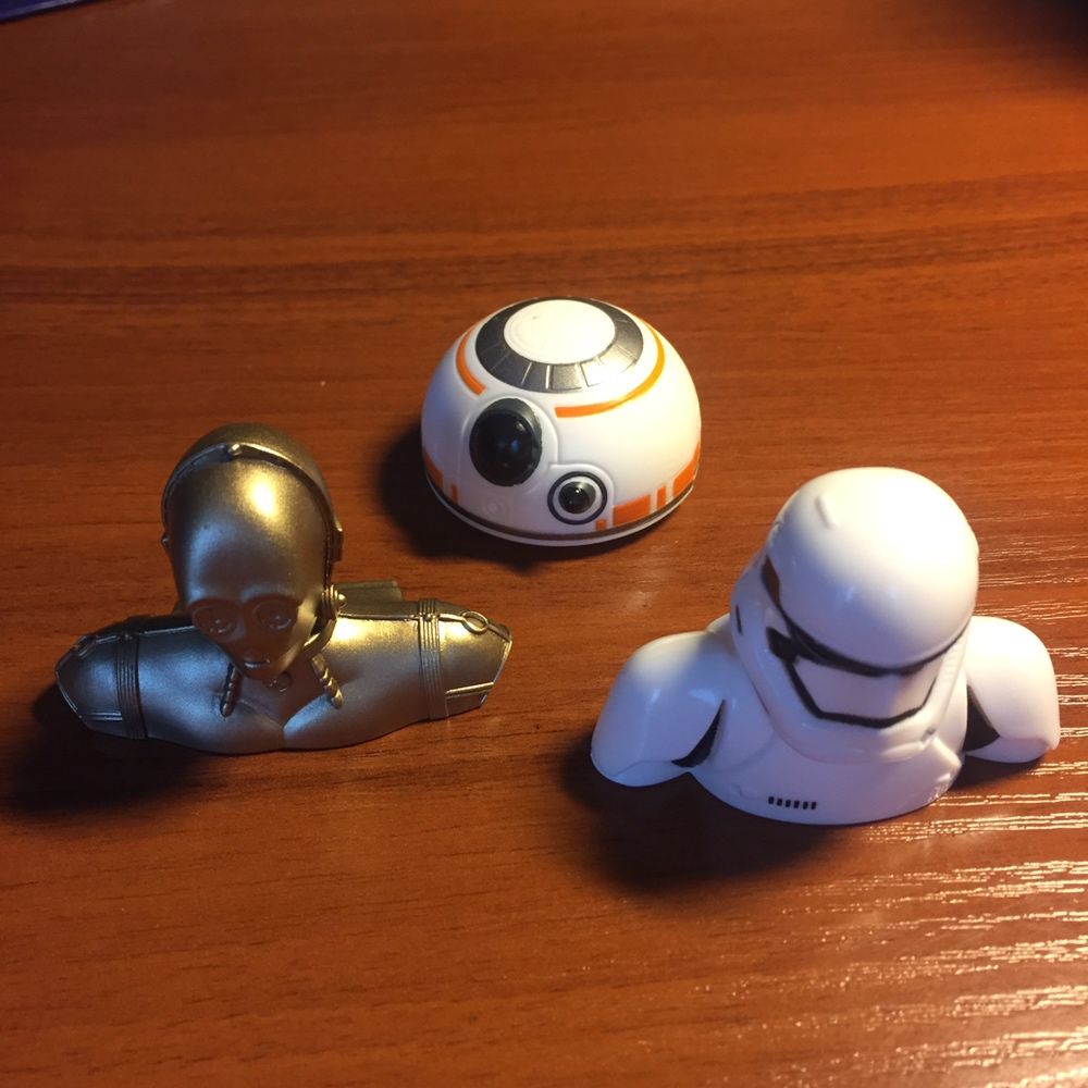 Star Wars Nestle figurki gwiezdne wojny z płatków kolekcjonerskie