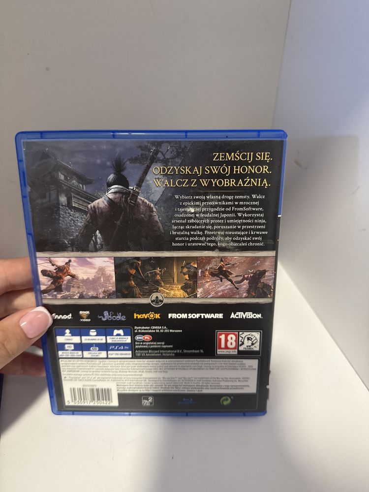Gra sekiro shadows die twice ps 4 uzywana