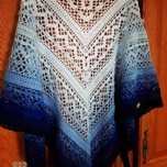 Chusta, szal, szydełko, ręcznie robiona, handmade - nowa
