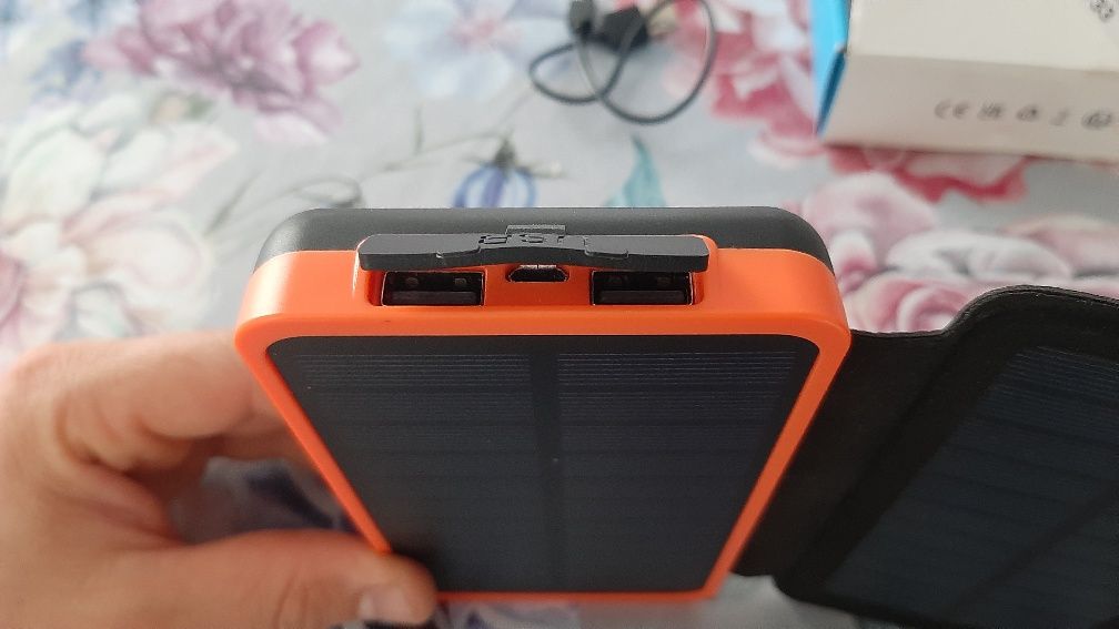 Power Bank Solar Charger 25000 mAh nowy