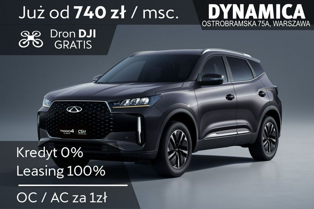 Chery Tiggo 4 PRESTIGE - 163KM - Rocznik 2025