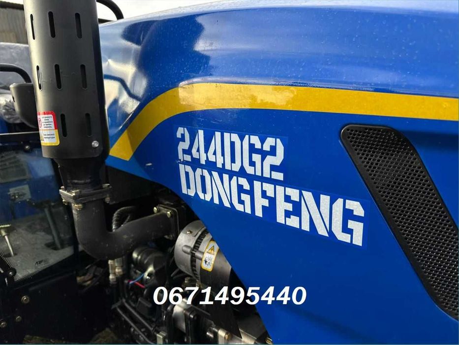 Мінітрактор Dongfeng 244 DG2 реверс дводиск зчепл ДОСТАВКА по УКРАЇНІ