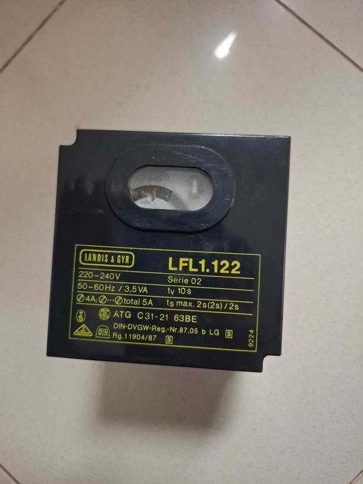 LFL1.122 caixa controlo queimadores