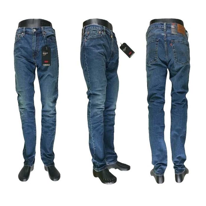 Męskie jeansy Levi's 512 Slim Taper Stretch Whoop nowe Levisy -W32/L36