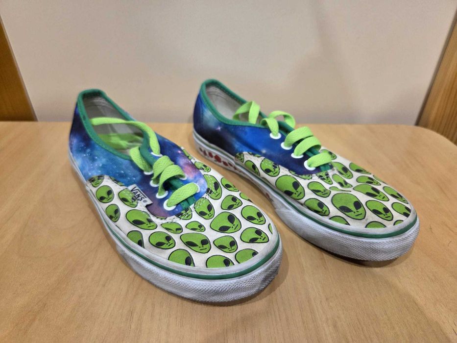 Vans Old Skool Custom UFO/Alien Galaxy – unikat z USA, stan bdb!
