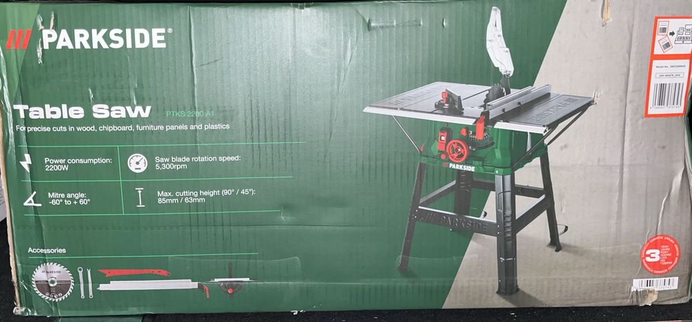 Piła stołowa Parkside nowa PTKS 2200 A1