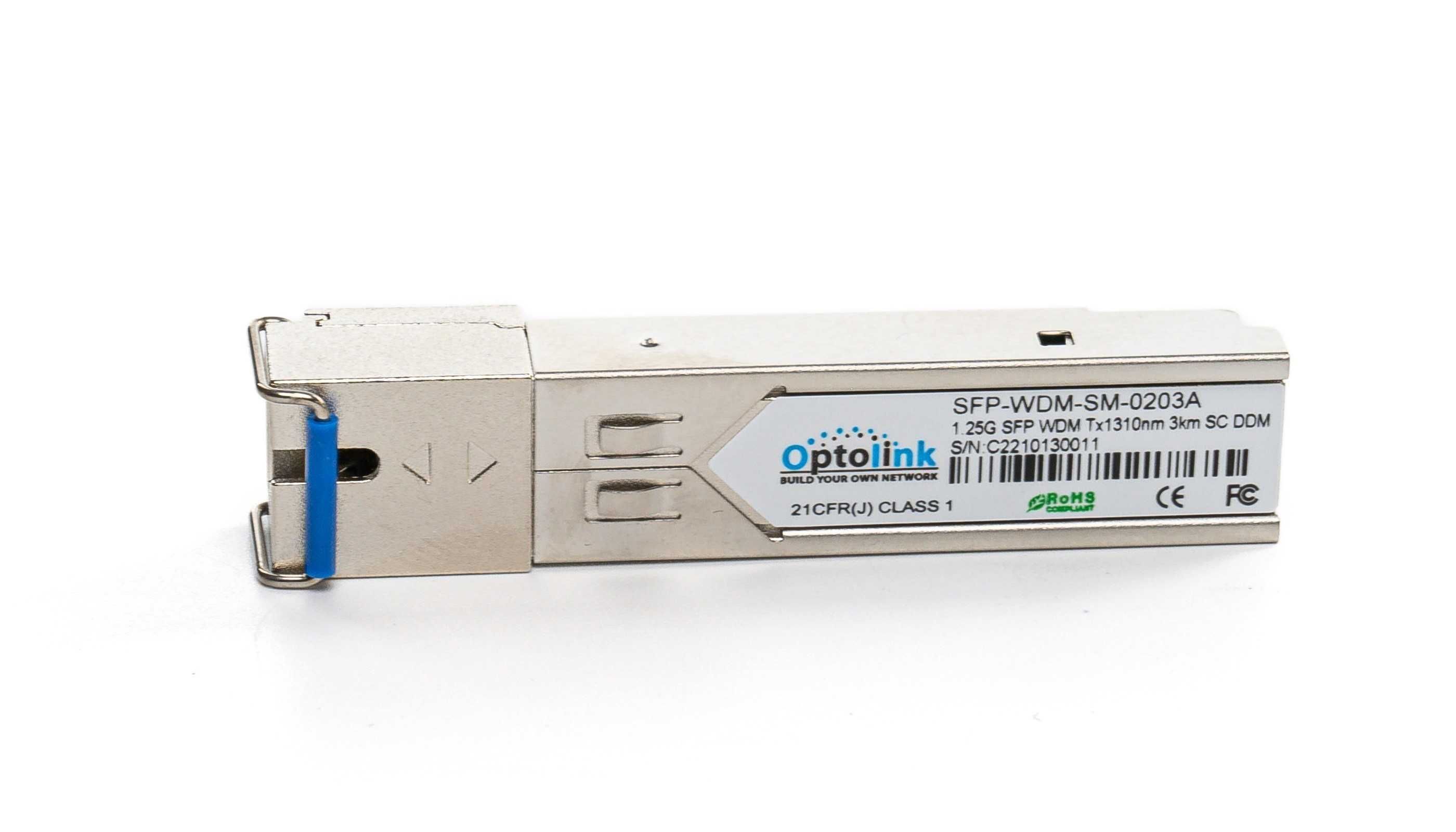 Модуль оптичний Optolink SFP-WDM-SM-0203A/B 1G, 3km, SC
