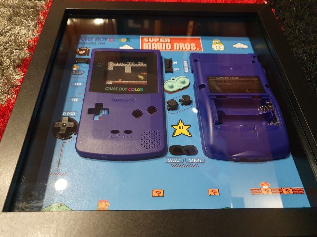Quadro decorativo gameboy