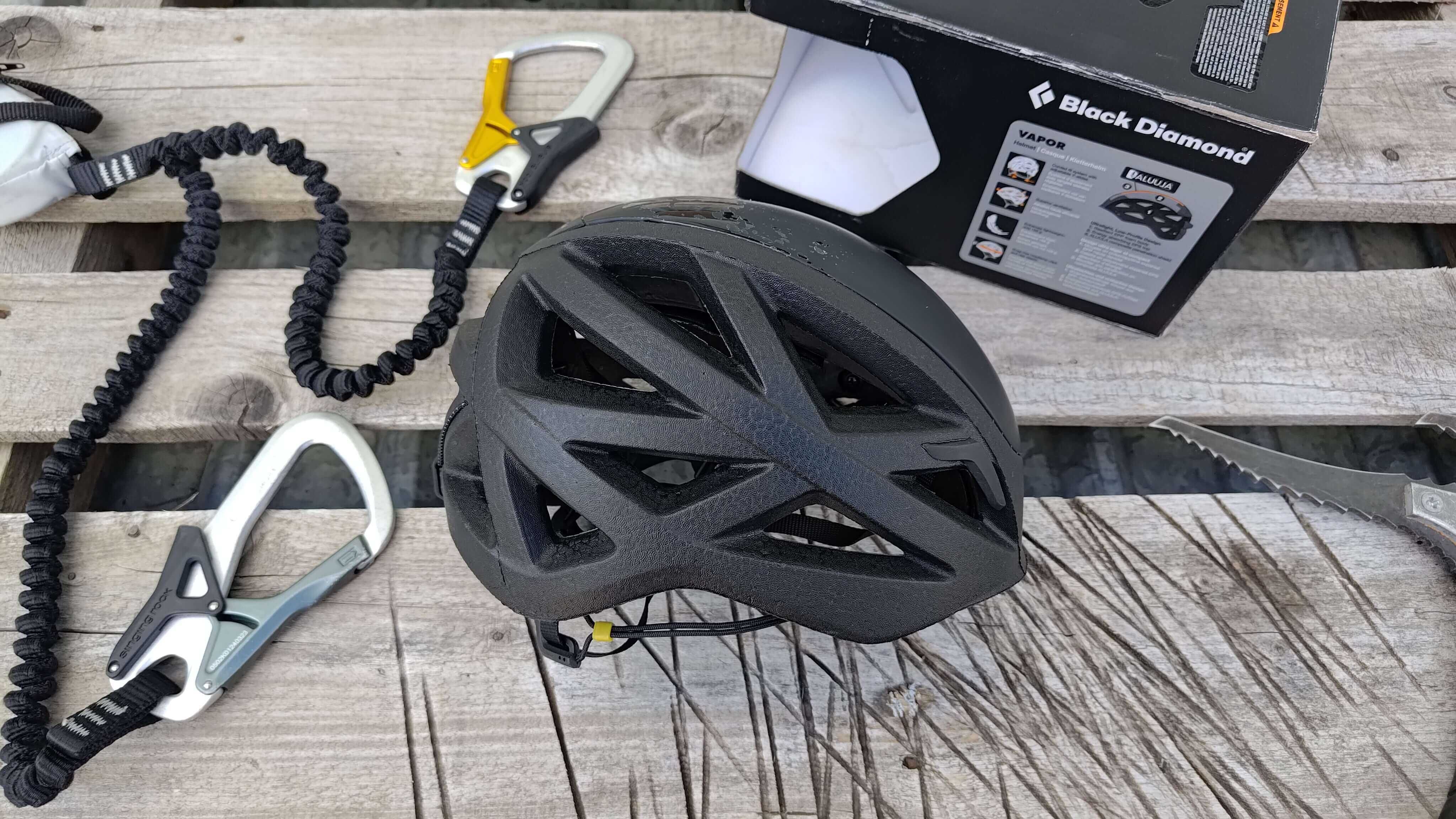 Kask wspinaczkowy Black Diamond Vapor S/M, czarny