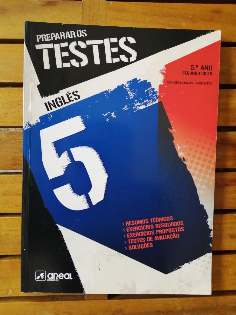 Preparar os testes inglês 5°ano (portes incluídos)