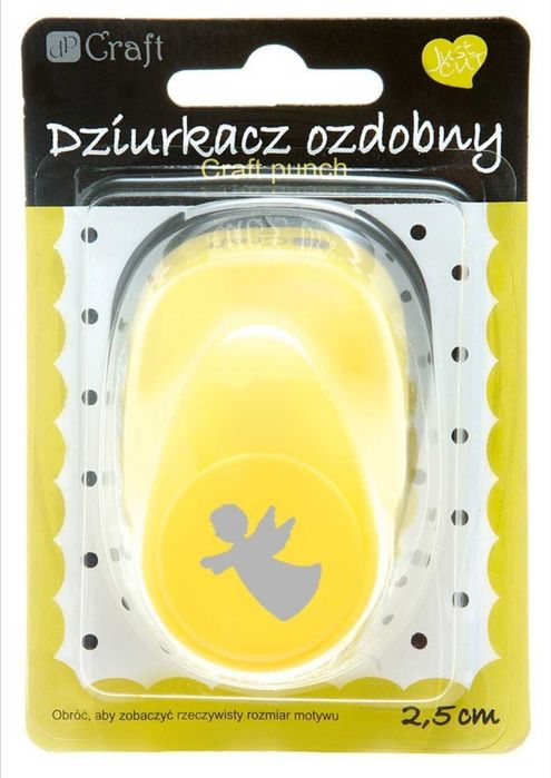 Dziurkacz ozdobny 2,5 cm aniołek