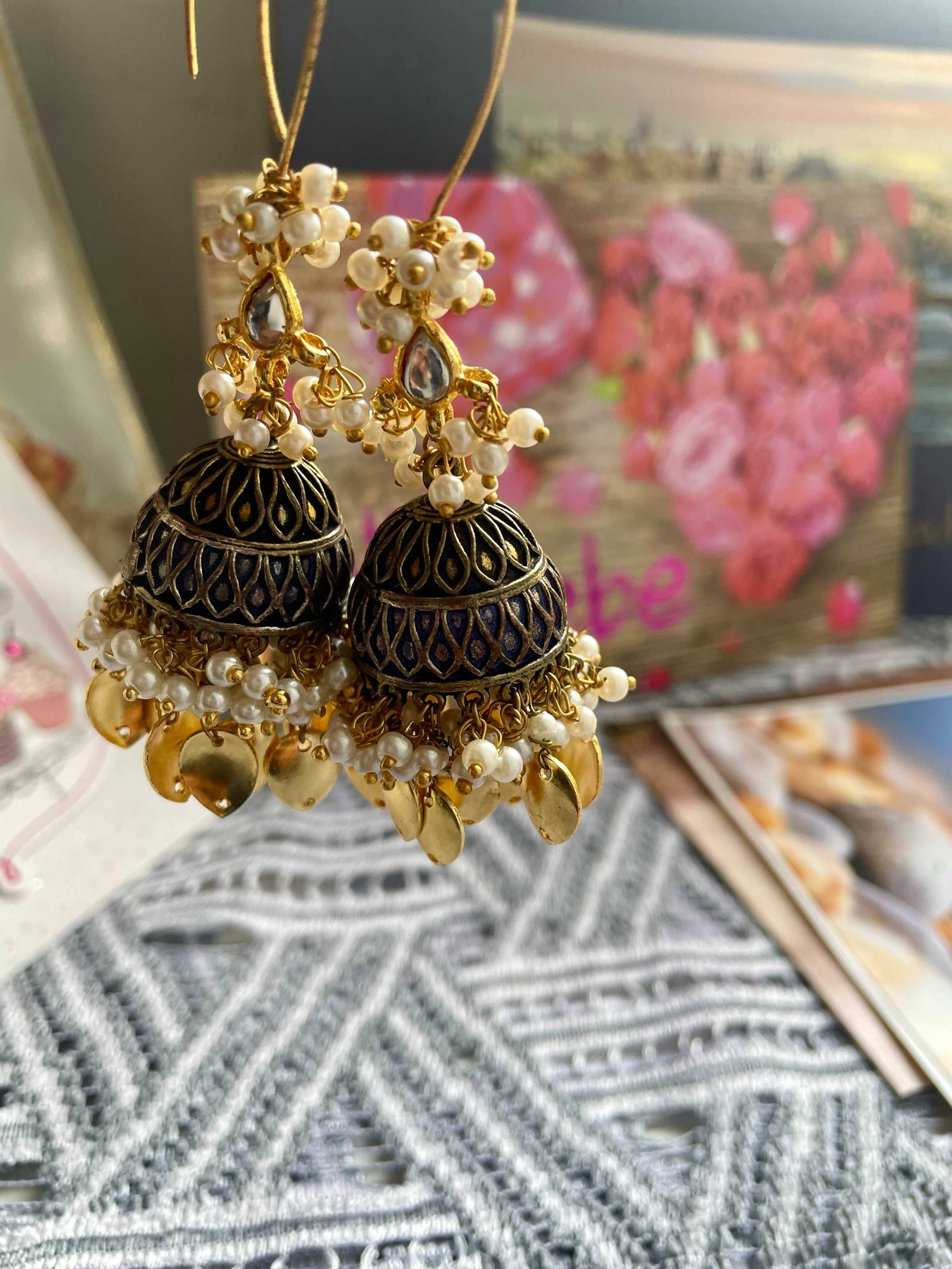 Beautiful earring from a brand called BIBA in India.