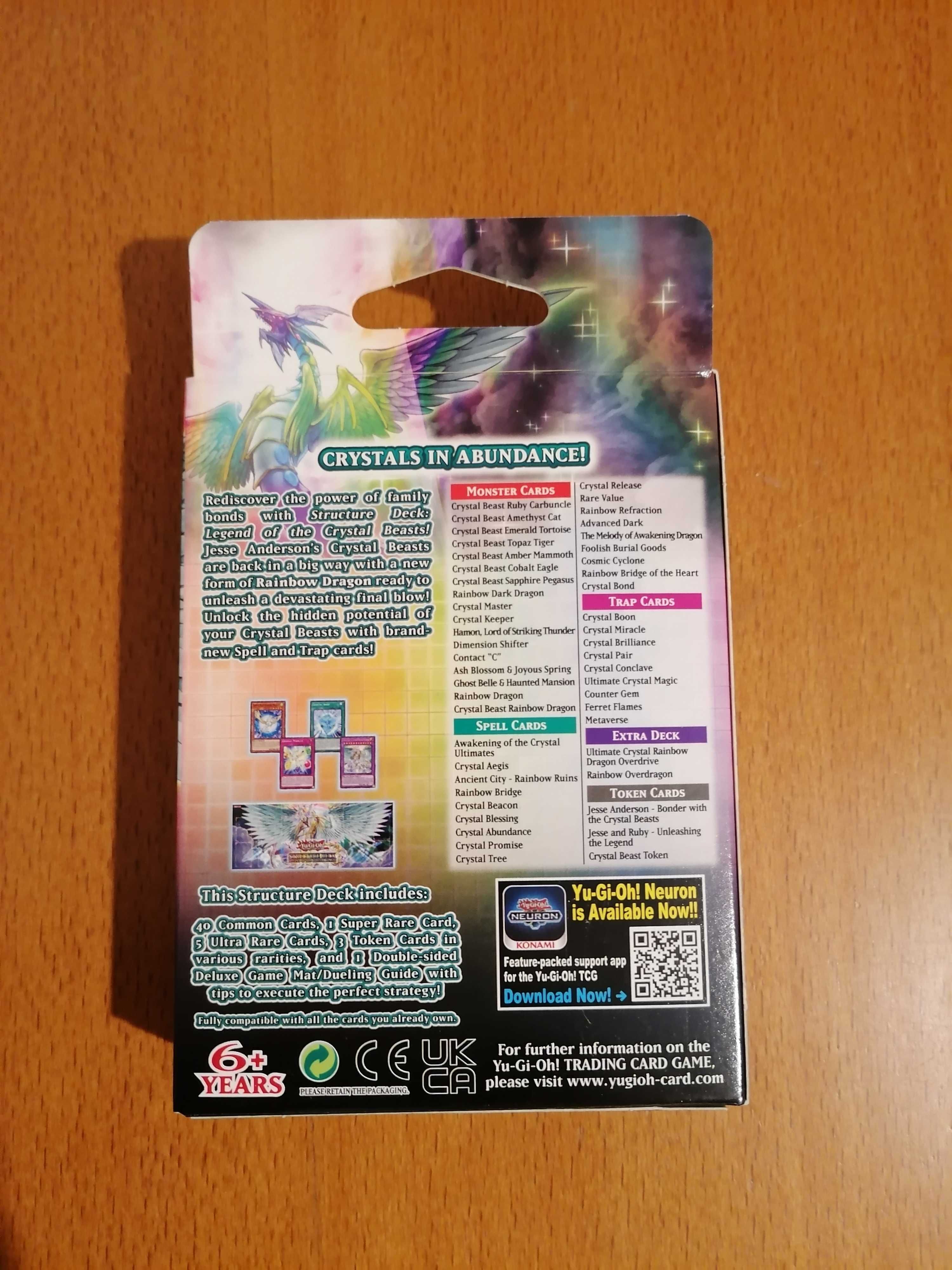 [Yu-Gi-Oh!] Legend of the Crystal Beasts Structure Deck