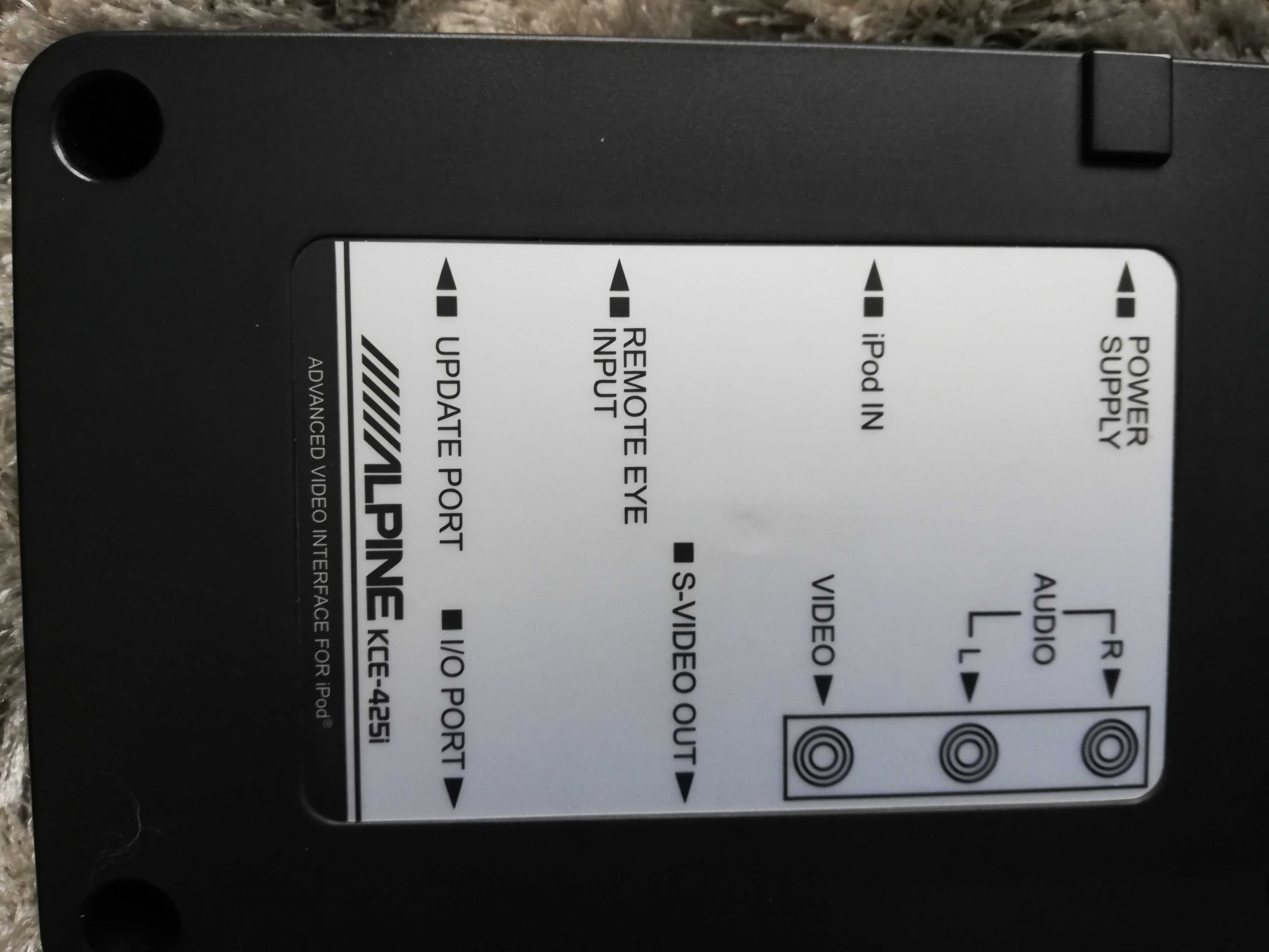 Alpine KCE 425i Video Interface IPOD