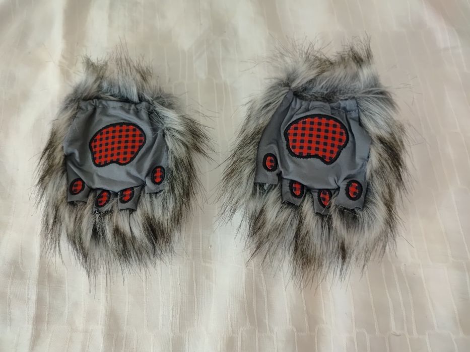 Strój przebranie kot therianie maska ogon łapki futerko uniwersalny