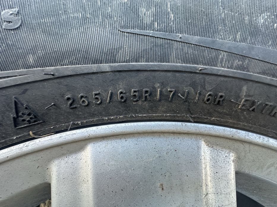 Toyota  land cruiser 100-200 шины.