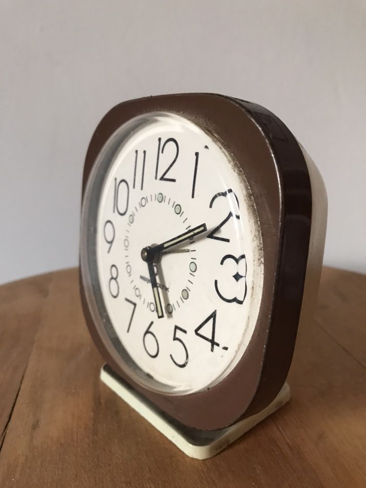 Zagar budzik Mera Poltik vintage Prl
