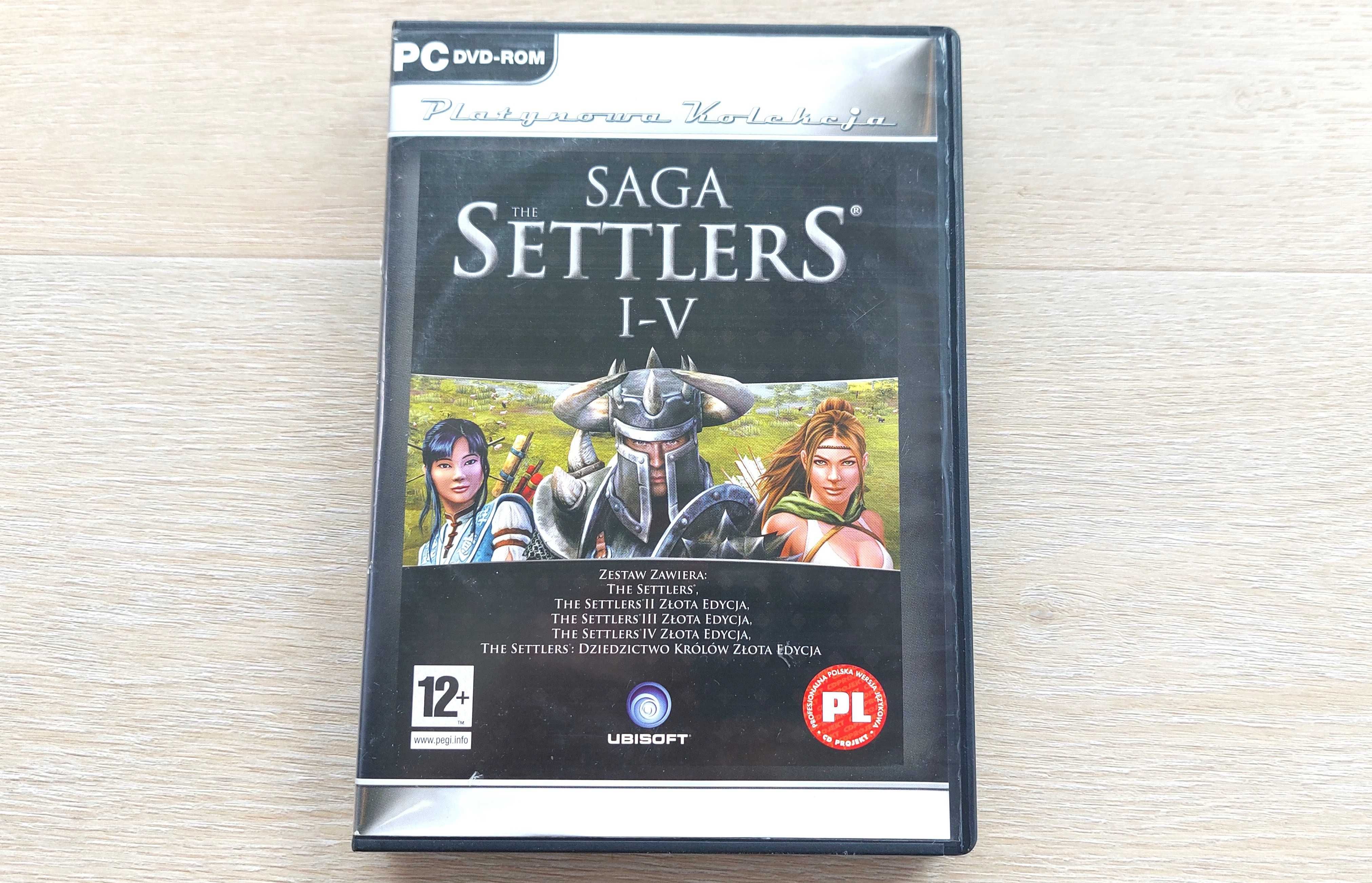 SAGA The Settlers I - V + DODATKI [PC] (PL) Platynowa Kolekcja