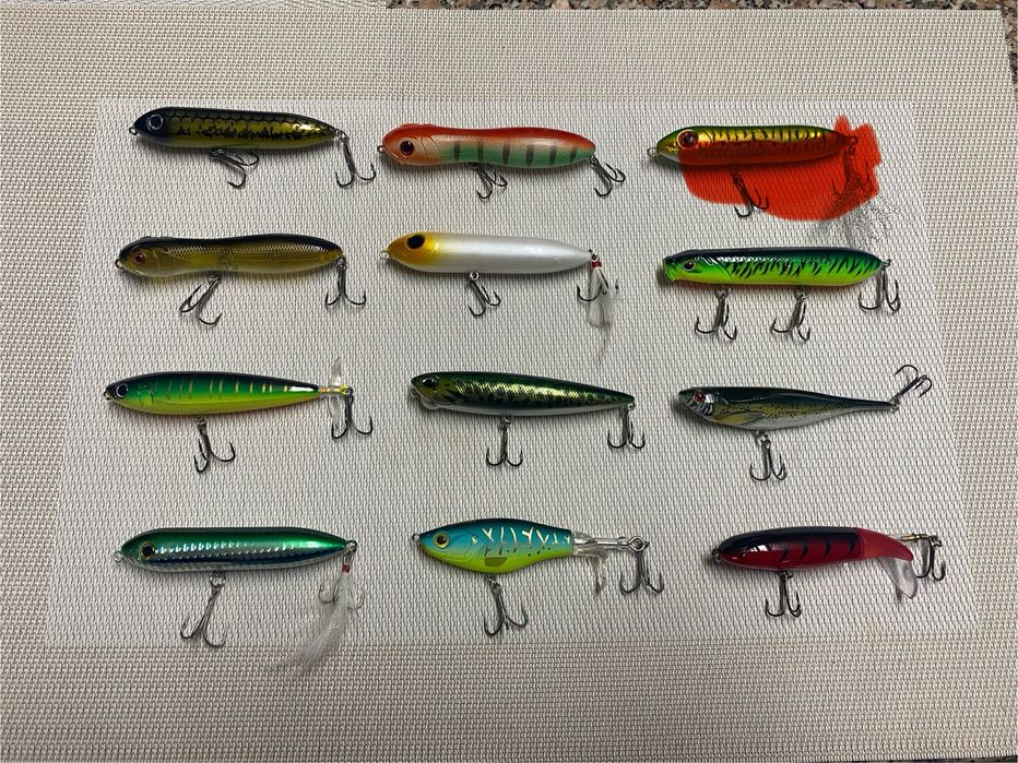 Lote de amostras (pesca ao achigã)