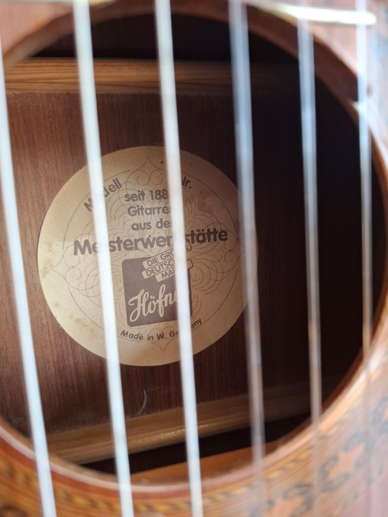 Höfner Hz 27 gitara klasyczna