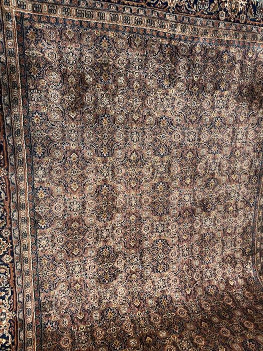 Idealny Dywan Perski Kaszmirowy Indo Bidjar 370x255 galeria 25 tyś