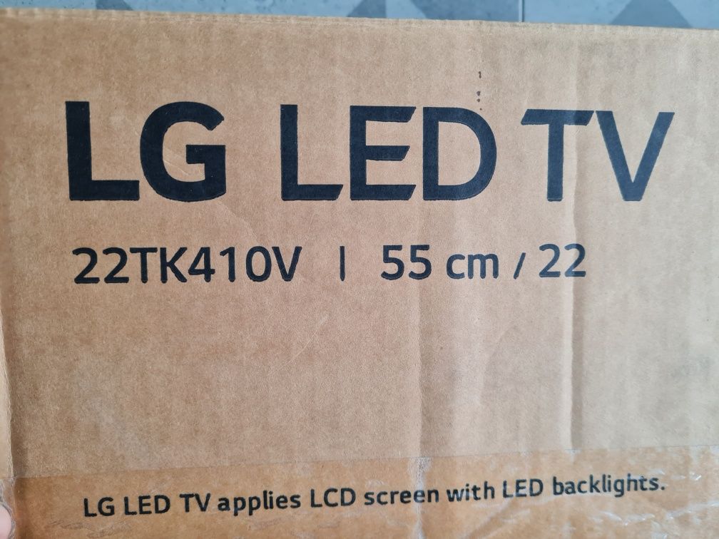 TV LG led 22" Nova