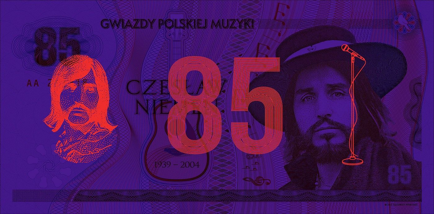 Gwiazdy Polskiej Muzyki Czesław Niemen Seria AA Nakład 350 sztuk