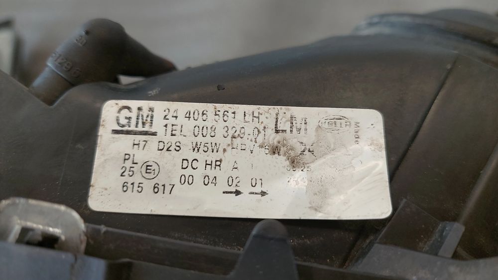 Ótica / farol esquerda OPEL Astra G Classic (F08, F48)