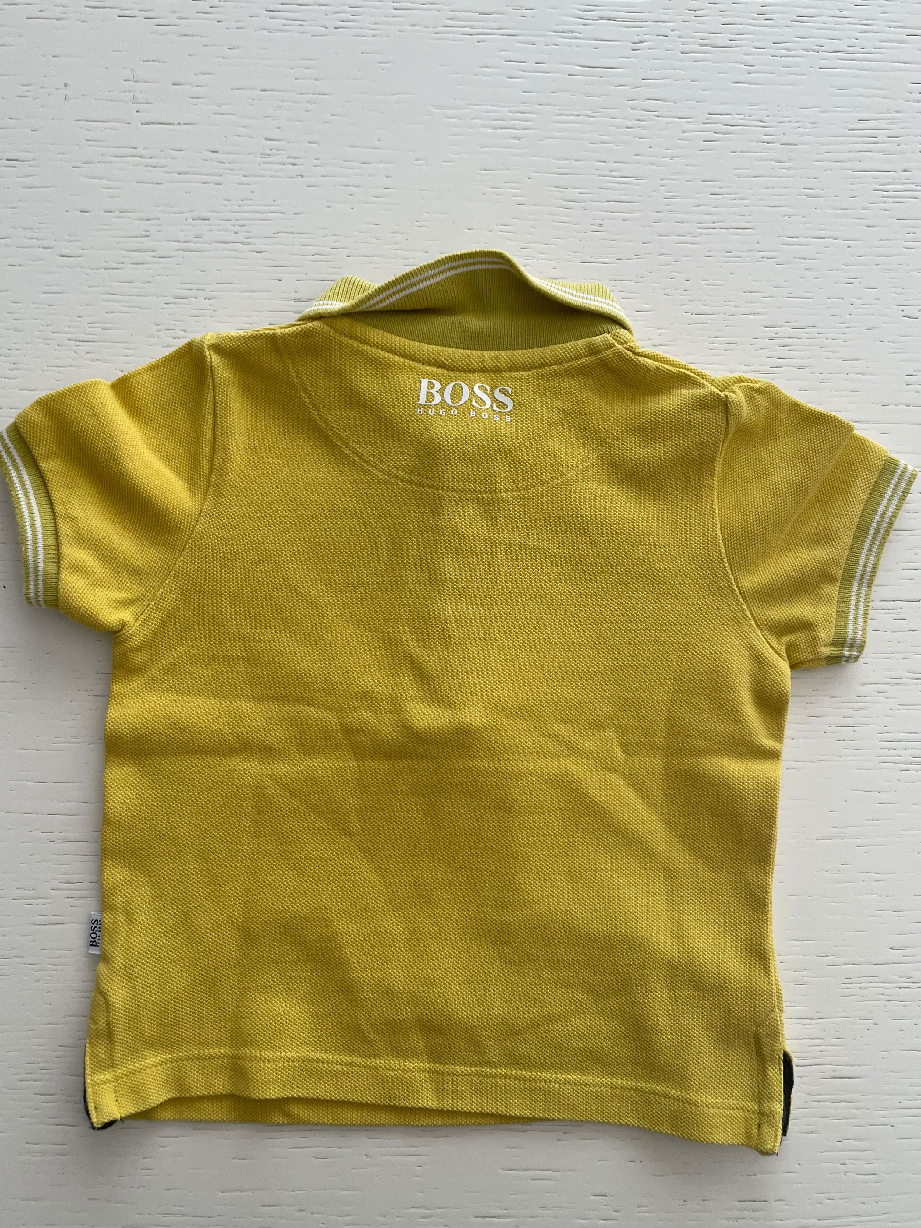 Polo Amarelo Hugo Boss 9m