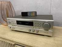 Amplituner Denon AVR-950D z pilotem, wysoki model 90w/kanał, srebrny