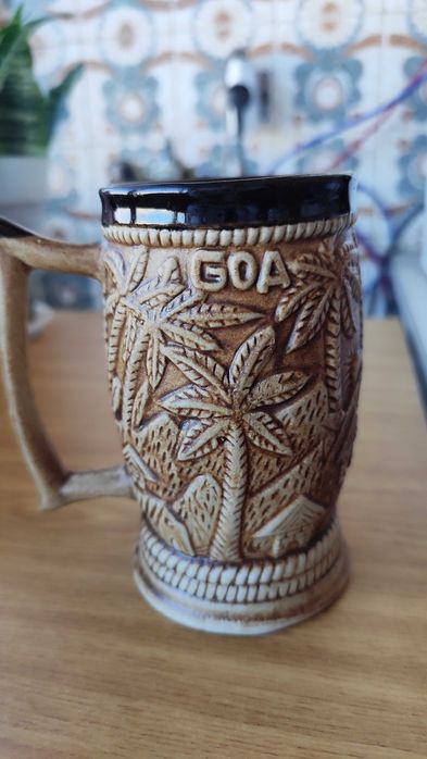 Caneca de Cerâmica para beber cerveja Goa