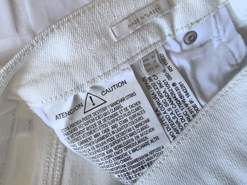 Dżinsy Damskie Dzwony Massimo Dutti r 36