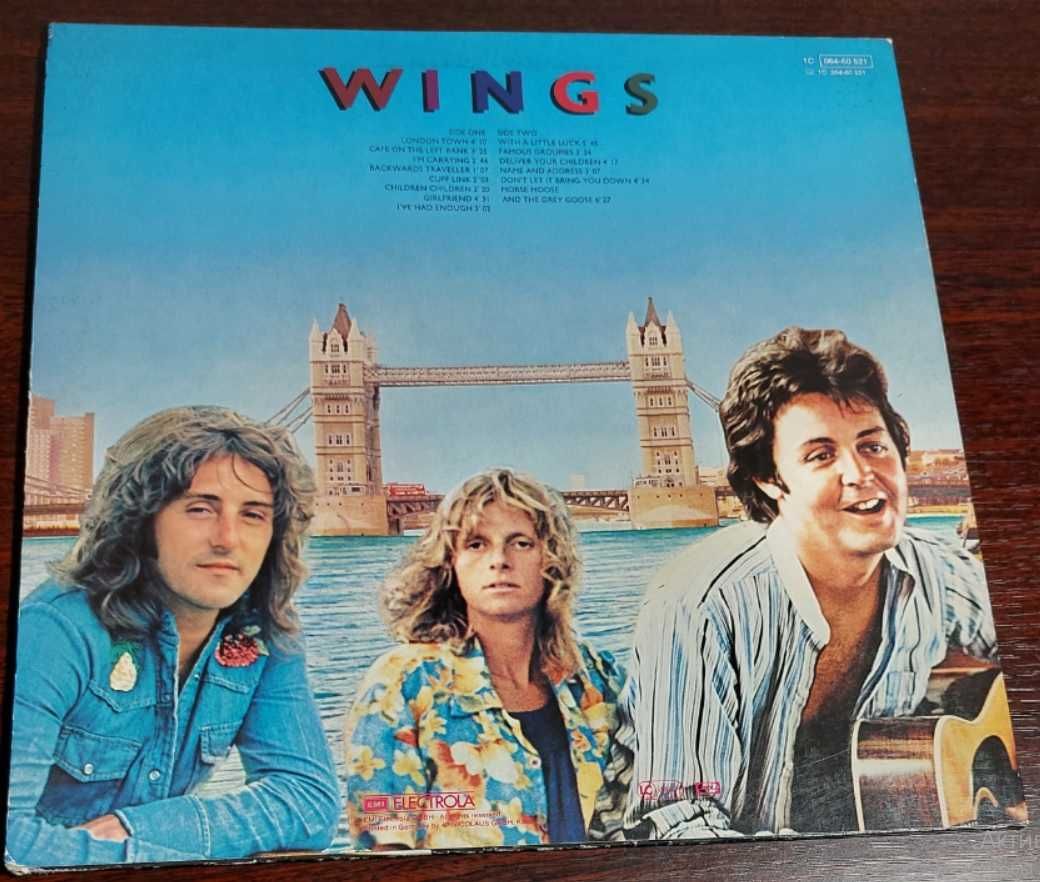 пластинка Wings (2) – London Town
