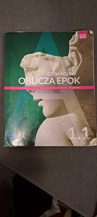 Podręcznik Język polski "Oblicza epok" 1.1 zakres podstawowy