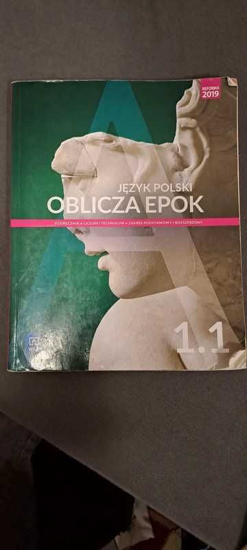 Podręcznik Język polski "Oblicza epok" 1.1 zakres podstawowy