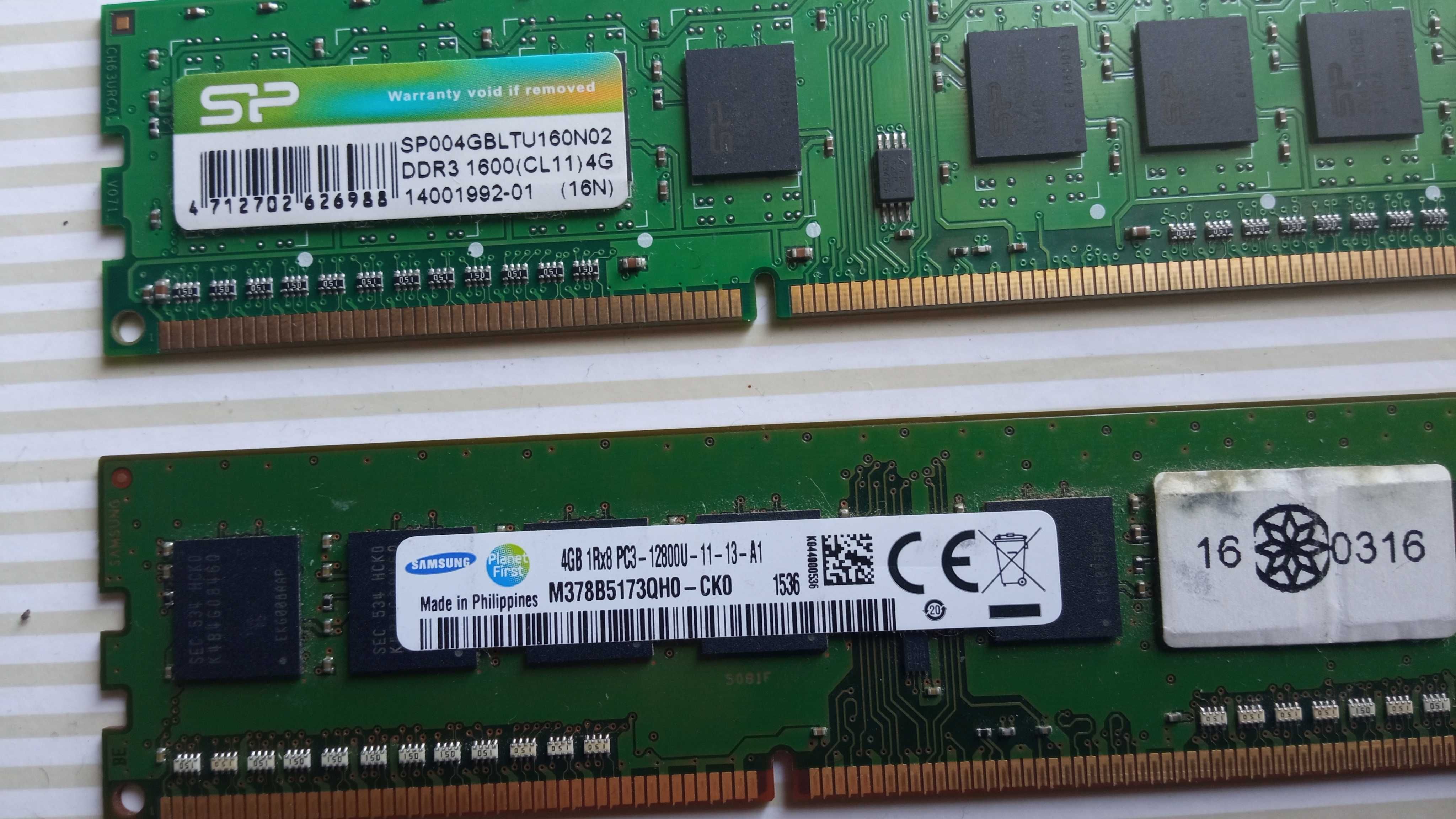 Оперативная память 8Gb-DDR3-1600-1333Mhz/4+4 / INTEL-AMD