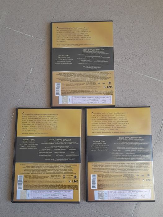 DVD séries jogos ver fotos