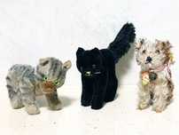 Lindos antigos animais em peluche original Steiff