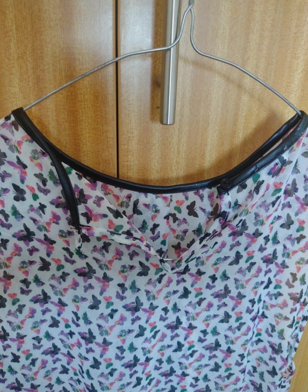 Blusa estampada borboletas S