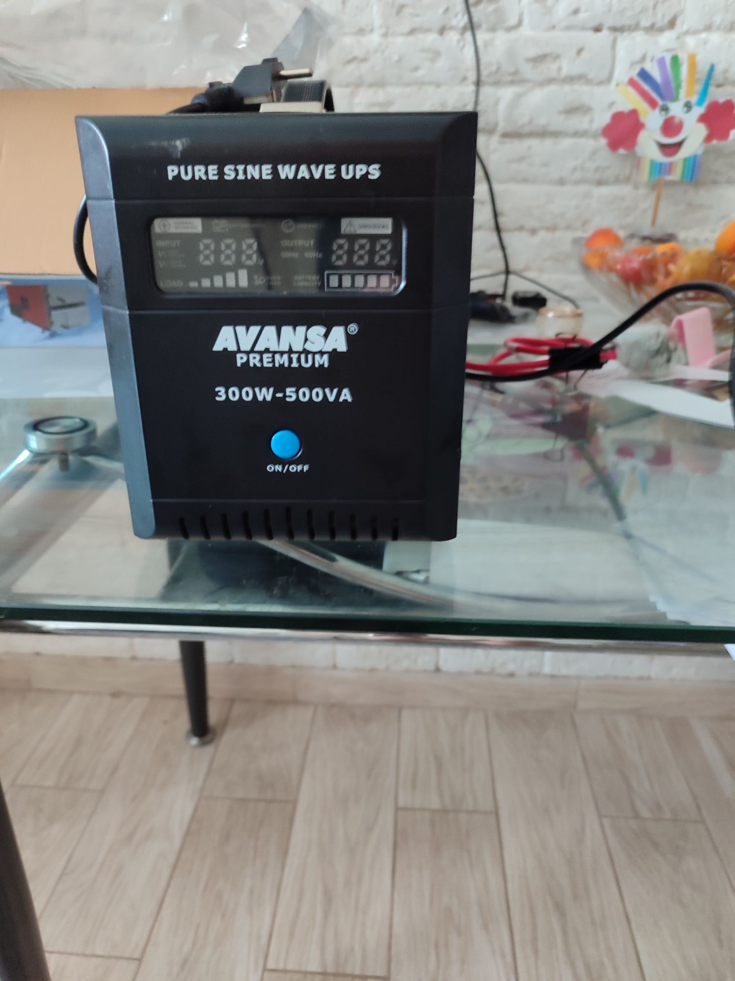 Инвертор Avansa чистая синусоида 300/500wт