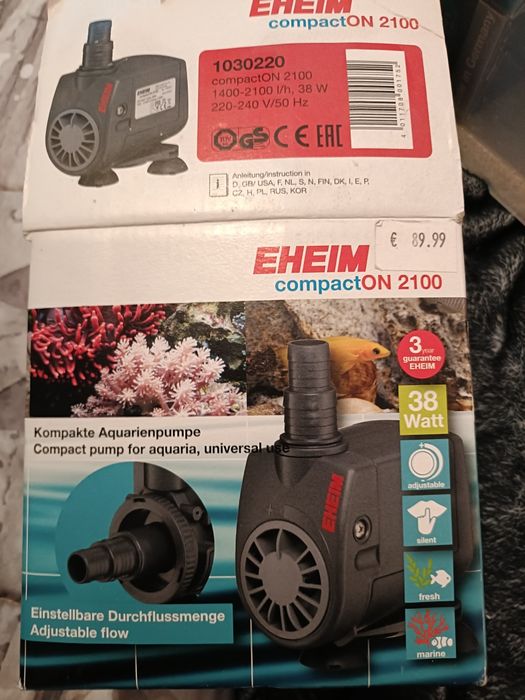 Bomba de aquário 1400/2100 L/H