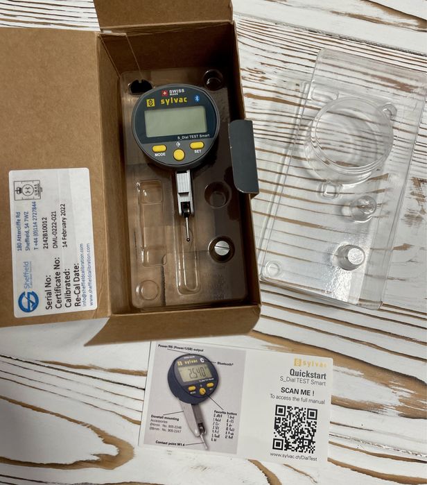 Индикатор рычажный электронный 0,001мм Sylvac, Швейцария