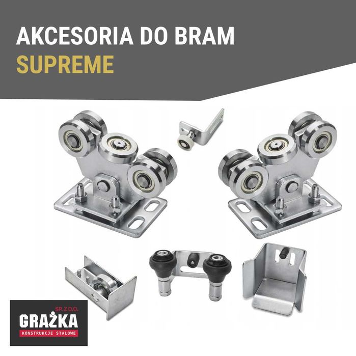 Brama przesuwna samonośna 4,00 m wypełniona profilem 80x20 OCYNKOWANA