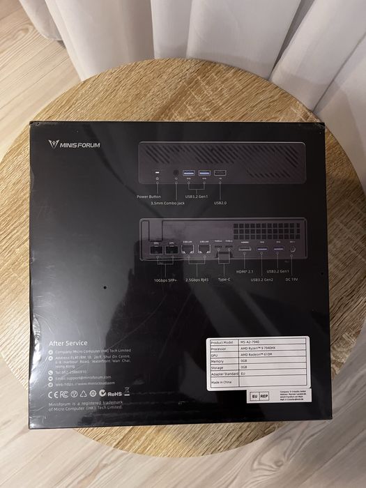 Minisforum m5-a2 mini work station