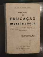 Antigo manual de educação moral e cívica