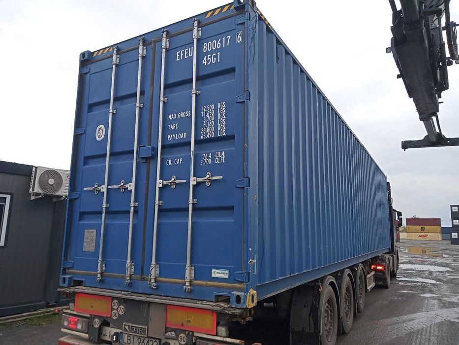 Kontener morski 40 DV/HC, 12metrowy - super stan -tani transport! 2022