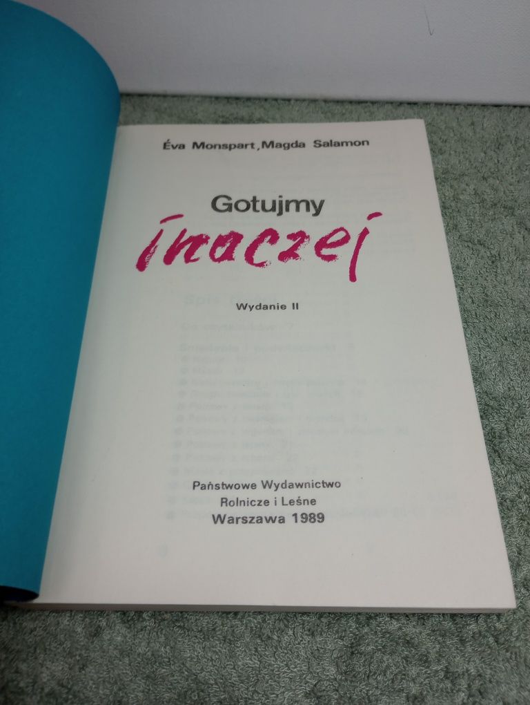 Gotujmy inaczej. Eva Monspart, Magda Salamon