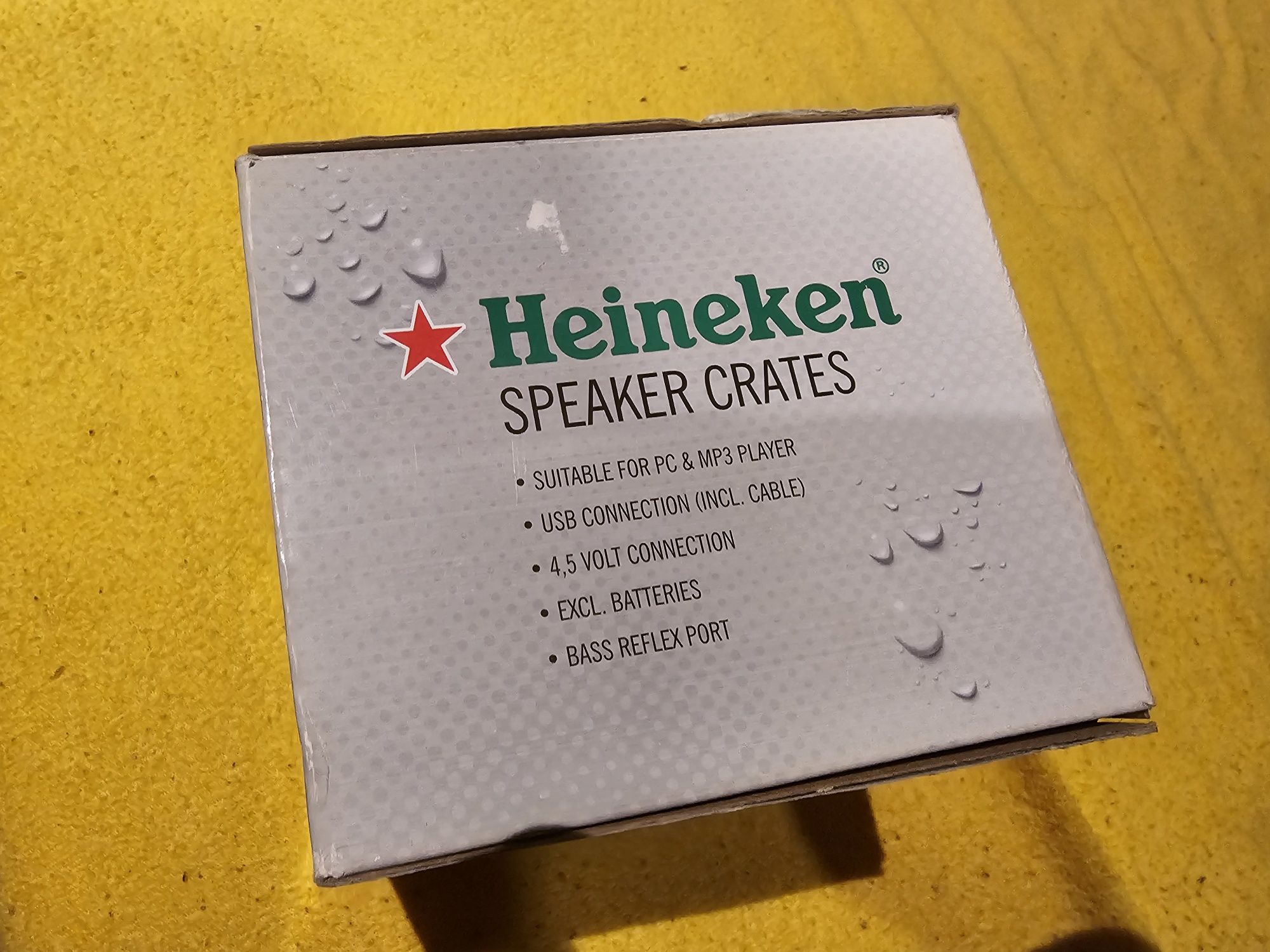 Głośniki Heineken USB unikat!